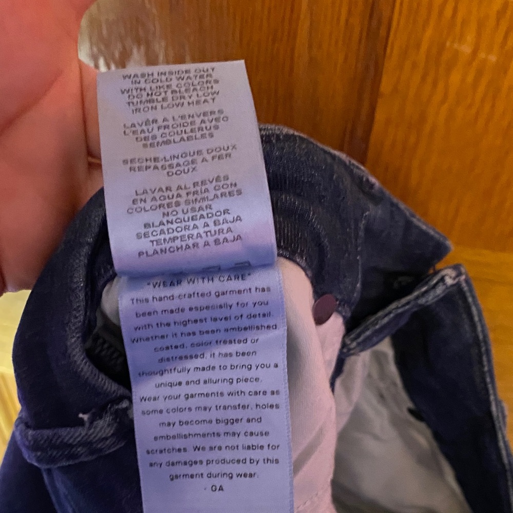Good American High Rise Dark Blue Jeans - Picture 4 of 7